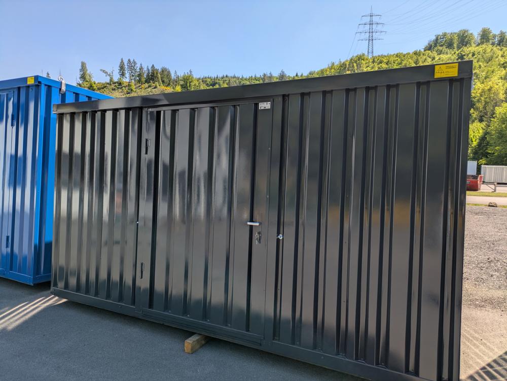 Lagercontainer lackiert