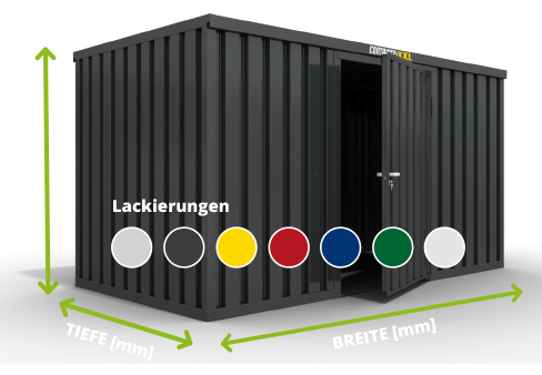 Lagercontainer Komplettcontainer-Set