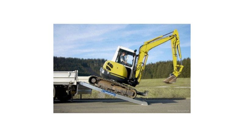Verladeschienen - Auffahrschienen von Mauderer - 2 x L1960 X B350 mm - Tragkraft 4000 kg