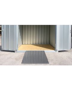 Auffahrrampe 870 x 1450 mm f&uuml;r Container - universell einsetzbar f&uuml;r diverse Containertypen