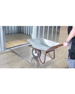 Auffahrrampen aus Aluminum B 1200 x L 1500 mm - Auffahrrampe passend für Säbu- FLADAFI-Materialcontainer