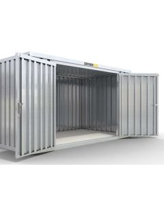 Zusatztür für Lagercontainer, Doppelflügeltür 2750 mm breit