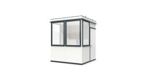 Pförtnerhaus - Meisterbüro MultiRoom Outdoor Basic 5 - H2820 x B2400 x T2280 mm ohne Elektropaket in RAL 9002 - Grauweiß Pförtnerhaus - Meisterbüro MultiRoom Outdoor Basic 5 - H2820 x B2400 x T2280 mm ohne Elektropaket in RAL 9002 - Grauweiß