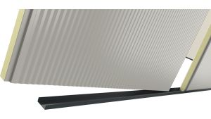 Hallencontainer SmartFlex, H2500 x B3590 x T2440 mm, 8,76 qm Grundfläche, ohne Elektropaket in RAL 9002 Grauweiß