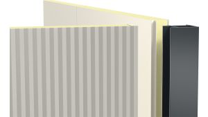 Hallencontainer SmartFlex, H2500 x B3590 x T2440 mm, 8,76 qm Grundfläche, ohne Elektropaket in RAL 9002 Grauweiß