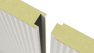 Hallencontainer SmartFlex, H2500 x B3590 x T2440 mm, 8,76 qm Grundfläche, ohne Elektropaket in RAL 9002 Grauweiß