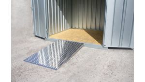 Auffahrrampe 870 x 1465 mm für Schnellbaucontainer