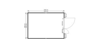 Gefahrstoffcontainer PLG, H2310xB3050xT4340 mm, 1830 mm Doppelflügeltür, erfolgt vormontiert Gefahrstoffcontainer PLG, H2310xB3050xT4340 mm, 1830 mm Doppelflügeltür, erfolgt vormontiert