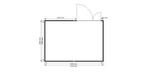 Gefahrstoffcontainer PLG, H2310xB3050xT4340 mm, 1830 mm Doppelflügeltür, erfolgt vormontiert Gefahrstoffcontainer PLG, H2310xB3050xT4340 mm, 1830 mm Doppelflügeltür, erfolgt vormontiert