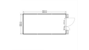 Gefahrstoffcontainer PLG, H2310xB3050xT6520 mm, 1830 mm Doppelflügeltür, erfolgt vormontiert Gefahrstoffcontainer PLG, H2310xB3050xT6520 mm, 1830 mm Doppelflügeltür, erfolgt vormontiert