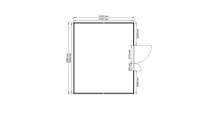 Gefahrstoffcontainer PLG, H2300xB5080xT4340 mm, 1830 mm Doppelflügeltür, erfolgt vormontiert Gefahrstoffcontainer PLG, H2300xB5080xT4340 mm, 1830 mm Doppelflügeltür, erfolgt vormontiert