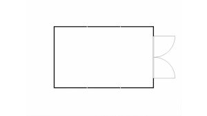 Gefahrstoffcontainer PLG, H2300xB4050xT6520 mm, 2750 mm Doppelflügeltür, erfolgt vormontiert Gefahrstoffcontainer PLG, H2300xB4050xT6520 mm, 2750 mm Doppelflügeltür, erfolgt vormontiert