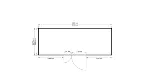 Gefahrstoffcontainer PLG, H2310xB6080xT2170 mm, 1830 mm Doppelflügeltür, erfolgt fertig montiert Gefahrstoffcontainer PLG, H2310xB6080xT2170 mm, 1830 mm Doppelflügeltür, erfolgt fertig montiert