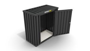 Werkzeugcontainer anthrazit, 2100 x 2170 mm