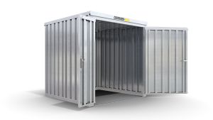 Lagercontainer LCS4004 Türansicht – robust & günstig online kaufen!