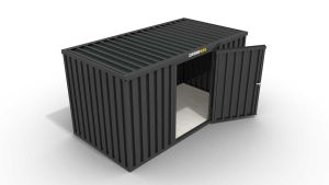 Gartencontainer, H2150 x B3050 x T2170 mm, anthrazit