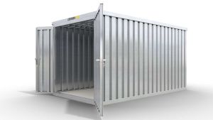 Lagercontainer LCM6004 Türansicht – robust & günstig online kaufen!