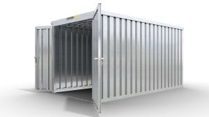 Lagercontainer LCM6010 Türansicht – robust & günstig online kaufen!