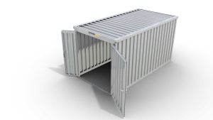 Draufsicht vom Lagercontainer LCM6010 – viel Stauraum online kaufen!