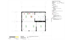 Moderne Raumcontainer Anlage - PLUSLine, 2 x 20 Fuß Doppelanlage mit Bad in RAL 7016 Anthrazit, inkl. bodentiefe Fenster und Elektropaket Moderne Raumcontainer Anlage - PLUSLine, 2 x 20 Fuß Doppelanlage mit Bad in RAL 7016 Anthrazit, inkl. bodentiefe Fenster und Elektropaket