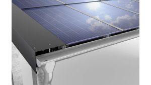 SolarCover 2.0 Anbaueinheit -  H3290 x B5842 x T5265 mm aus feuerverzinktem Stahl und widerstandsfähigen 5 mm Glas-Glas-Photovoltaik-Modulen
