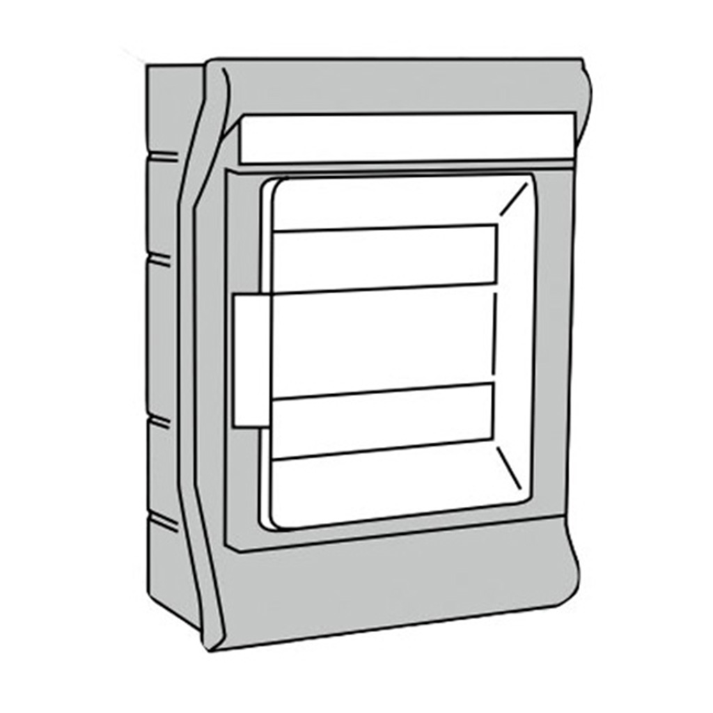 Lagercontainer Sicherungskasten Festanschluss 230V/16A
