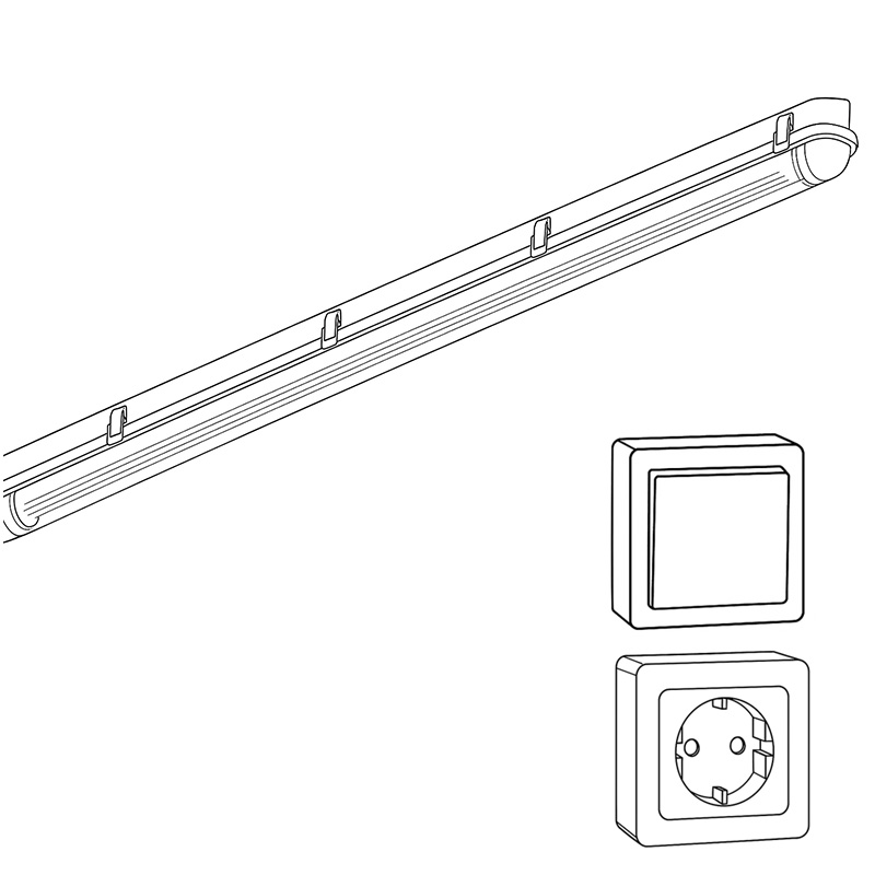 Lagercontainer Elektropaket L